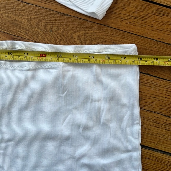 Ribbed Pajama Set in XL White - Picture 3 of 4